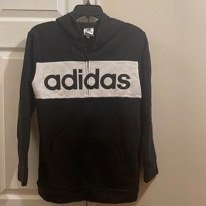 adidas Black Hoodie Size: Large 14/16